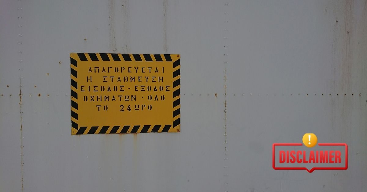 Disclaimer