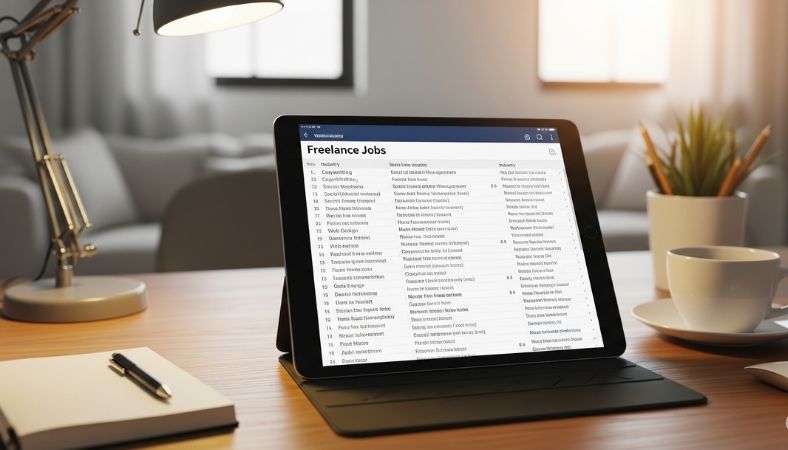The freelance jobs list opens doors to flexible work. It includes writing, design, coding, and more. You work from home or anywhere. Use skills to earn money. This guide shares top freelance jobs. Learn how to start and succeed. Find platforms like Upwork for gigs. Avoid pitfalls like low pay. Perfect for U.S. beginners or pros. Discover jobs that fit your skills. Start your freelance journey today with this freelance jobs list! Want to work from home like a pro? Remote work apps are your secret weapon! They help you stay on track. Freelance Jobs List: Top Gigs for 2025